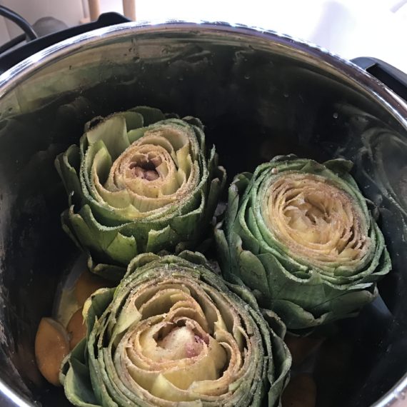 Artichokes in the Instant Pot