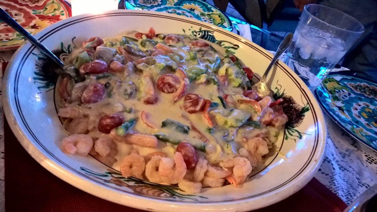 Shrimp Pasta in Suisun City