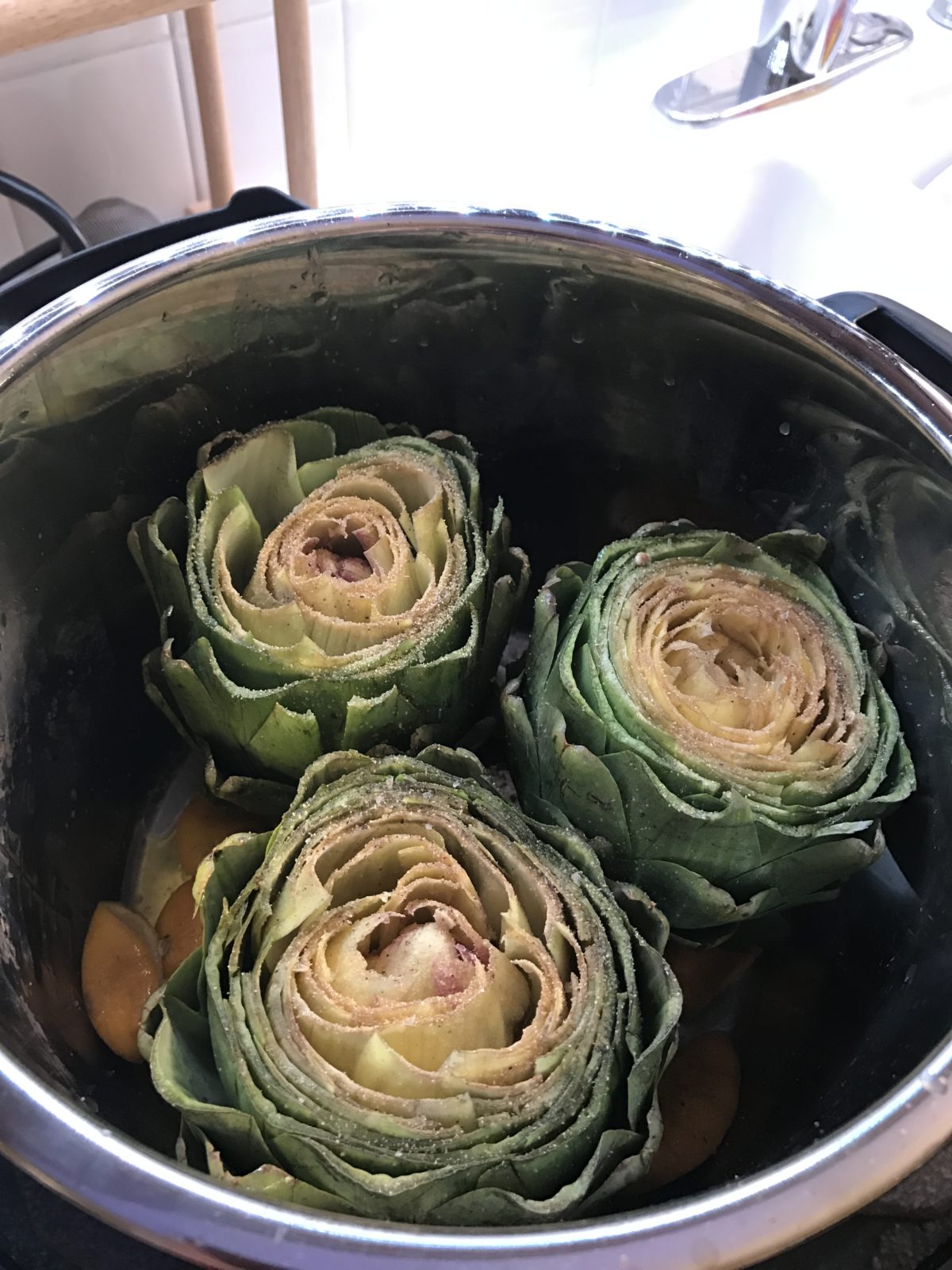 Artichokes in the Instant Pot